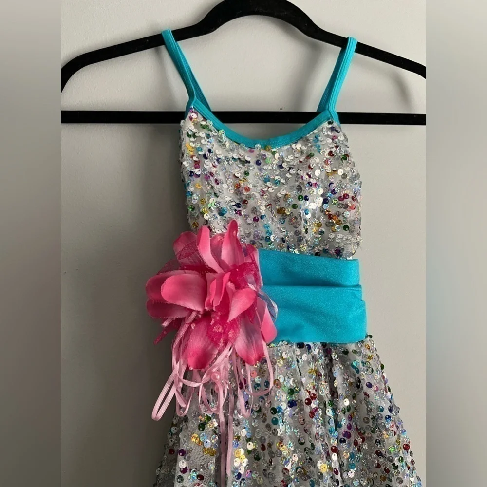 Curtain Call Costumes Girls Frenzy dress Size CME